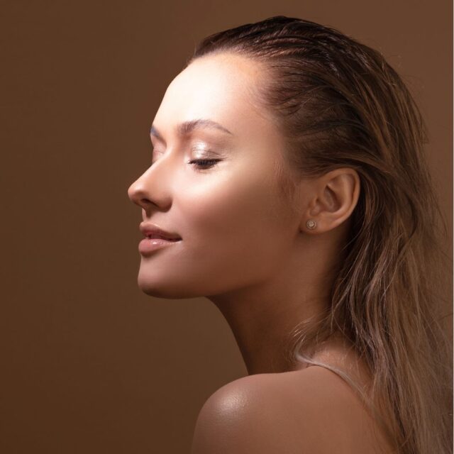 Facial skin discolouration