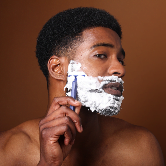 Laser hair removal treatment for face